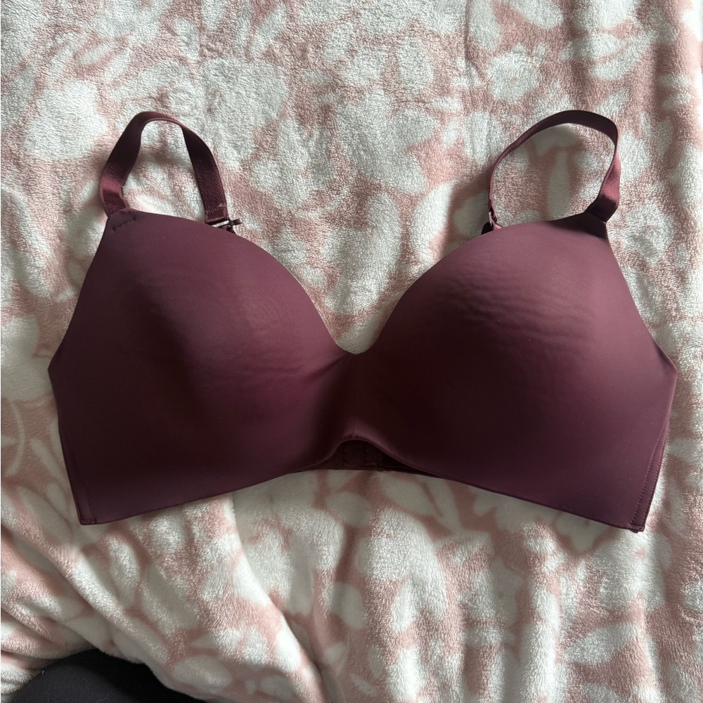 Elegant Burgundy Women's Bra